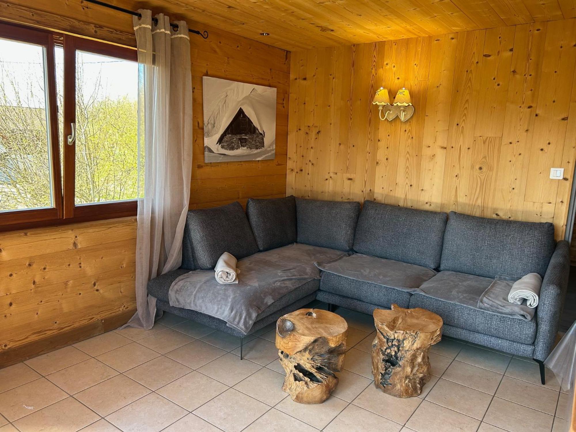 Chalet Les Bouleaux, La Montagne Des Lamas Ла-Бресс Екстер'єр фото